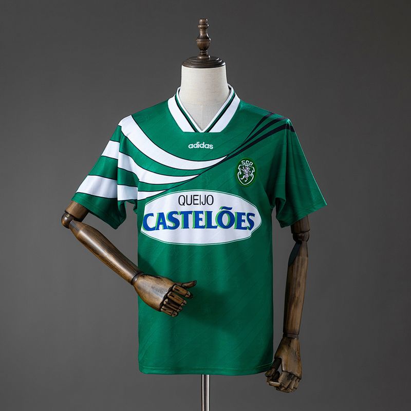 Camiseta Sporting CP · Temporada 1994/95 · Visitante · Retro