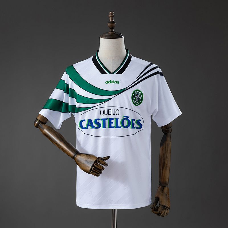 Camiseta Sporting CP · Temporada 1994/95 · Tercera equipación · Retro