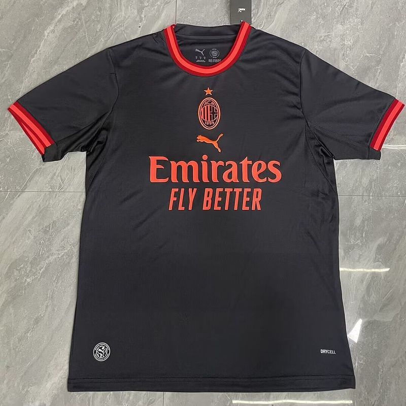 26/27 AC Milan black Visitante 3ª