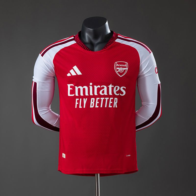 26/27 Arsenal Local Versión jugador Manga larga
