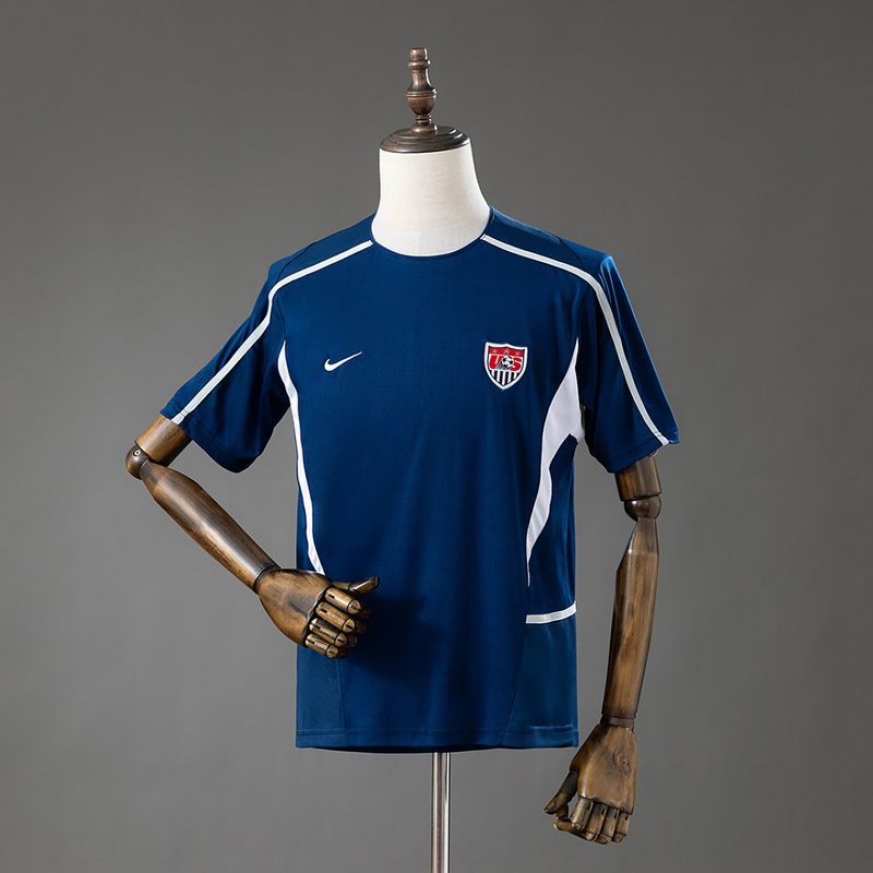 Camiseta Estados Unidos · Temporada 2002 · Visitante · Retro