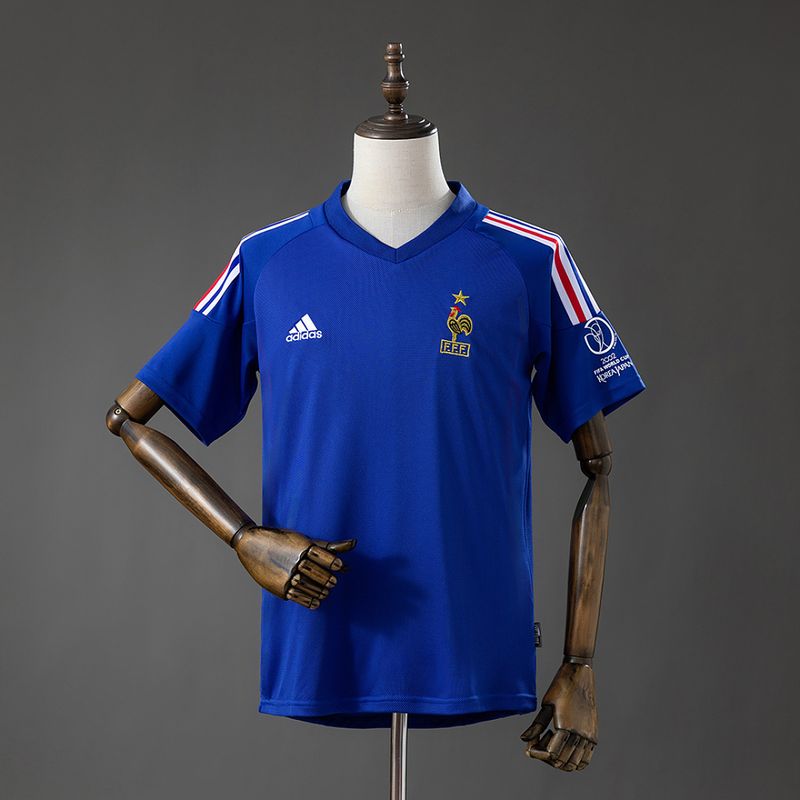 Camiseta Francia · Temporada 2002 · Local · Retro