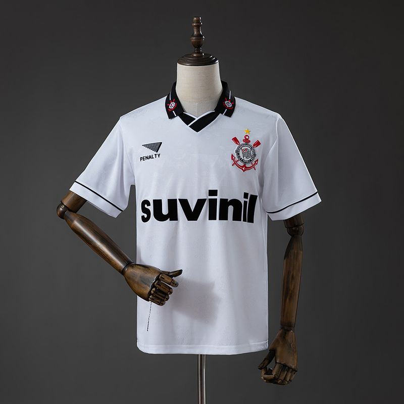 Camiseta Corinthians · Temporada 1995/96 · Local · Retro
